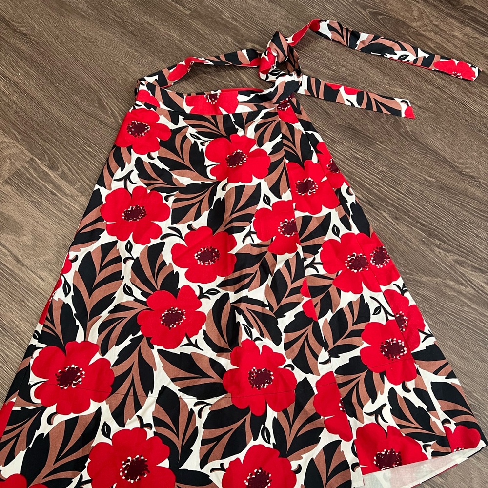 NWT kate spade new york Poppy Field Wrap Skirt - Picture 3 of 9